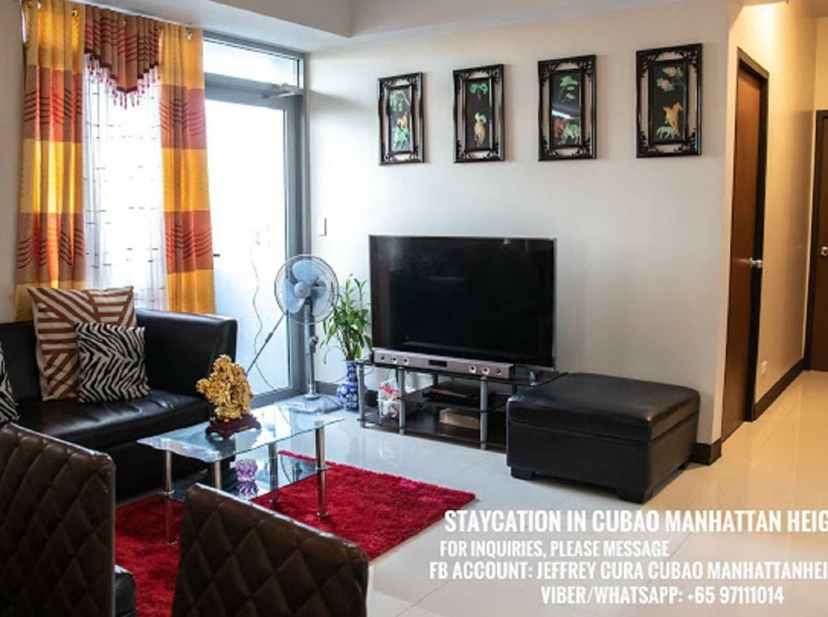 Cubao Manhattan Heights Unit 5A Tower C Кесон-Сити Экстерьер фото