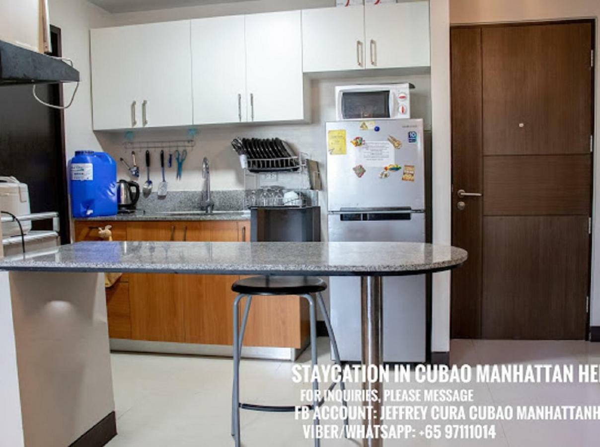 Cubao Manhattan Heights Unit 5A Tower C Кесон-Сити Экстерьер фото